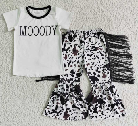 GSPO0160 Girls tassel design mooody set