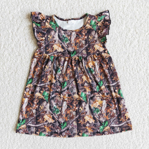 E12-3 Camouflage Pearl Dress