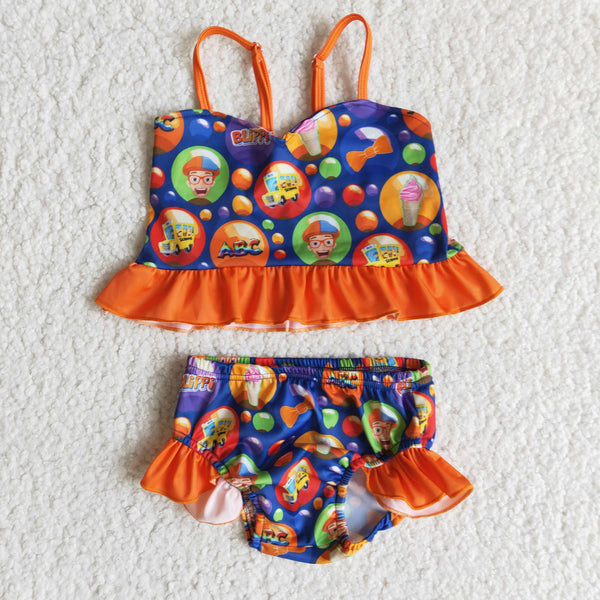 E11-30 Girls Summer Swimsuit Sets