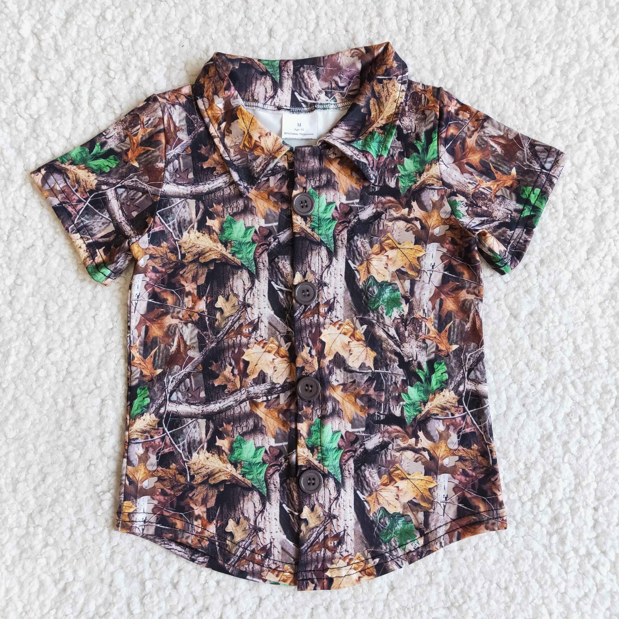 Camouflage Boys Shirt