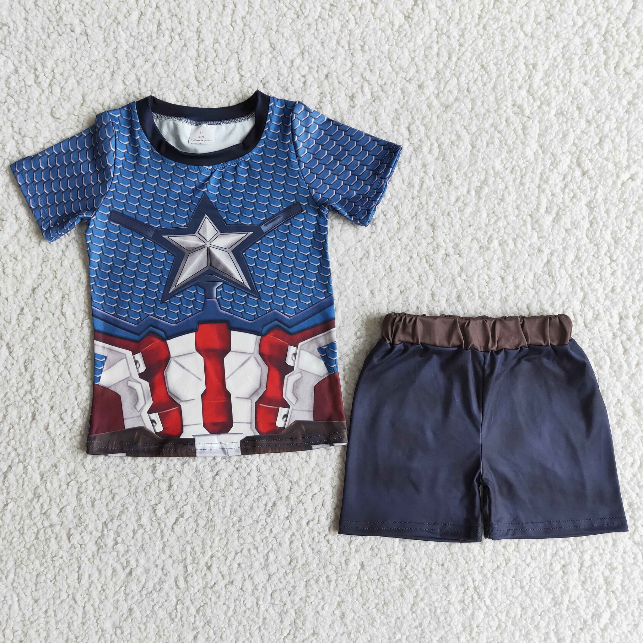 E12-12 Baby Boys Summer Shorts Sets
