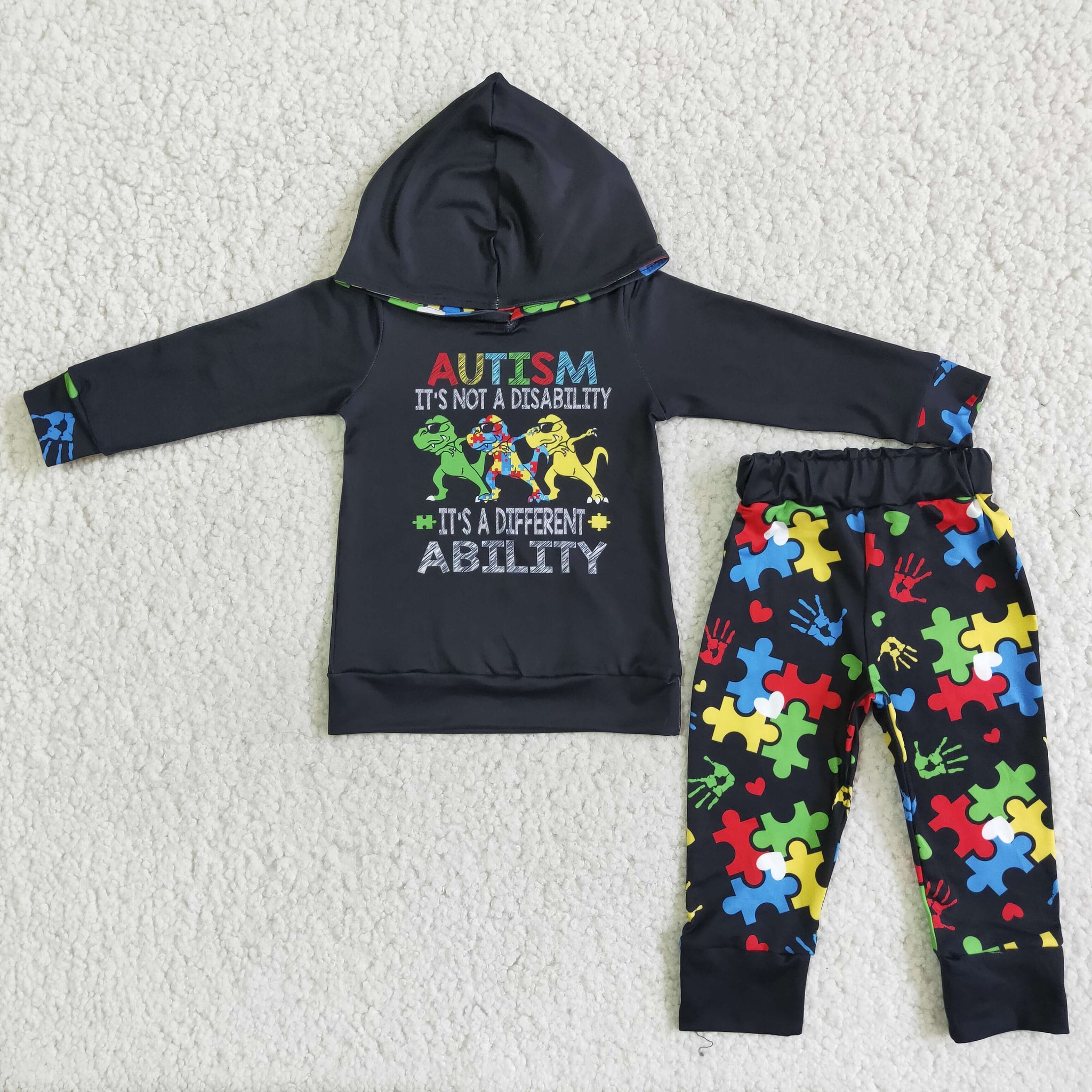 Baby Boys Hoodies Long Sleeve and Long Pants Sets
