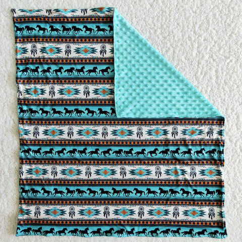6 B2-17 Western Style Baby Blanket