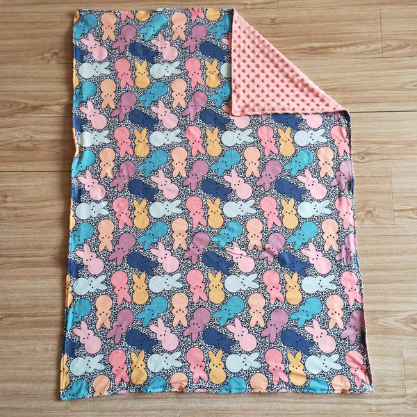 6 C9-33 Baby Girls Bunny Blanket