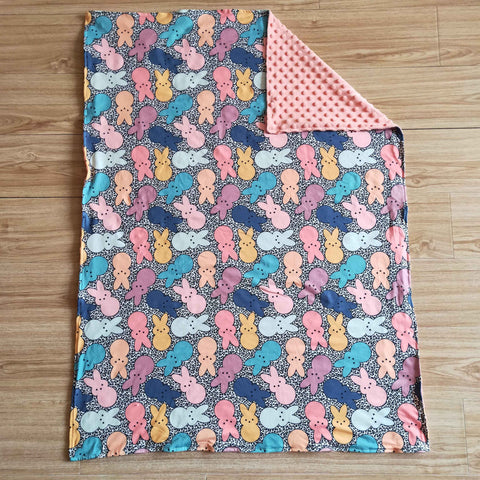 6 C9-33 Baby Girls Bunny Blanket