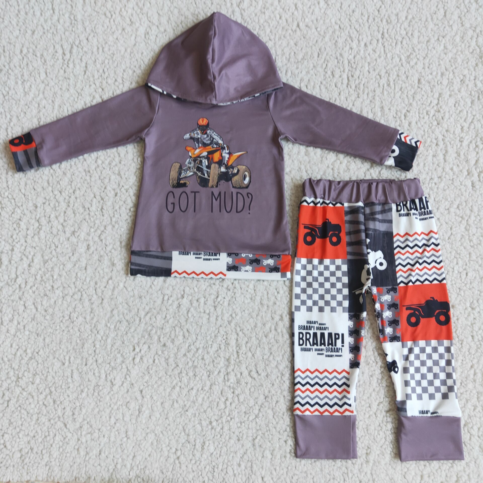 Boys Hoodies Long Sleeve and Long Pants Sets