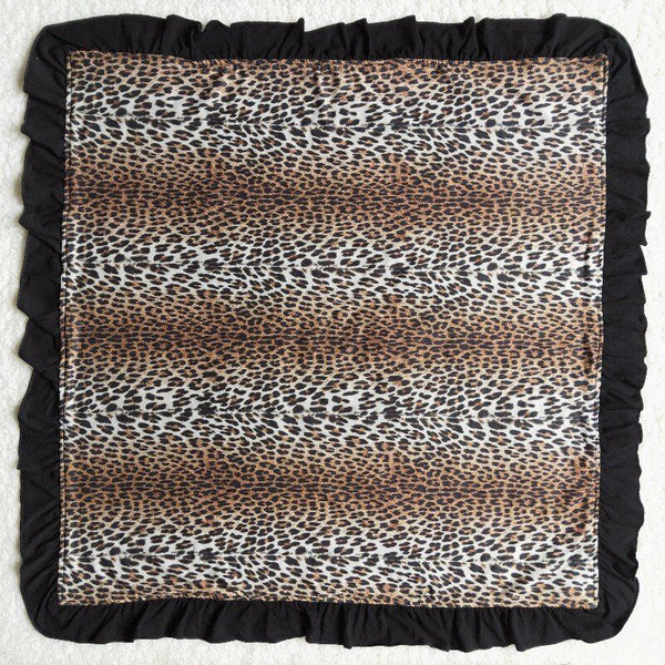 6 B11-16 Leopard Baby Blanket