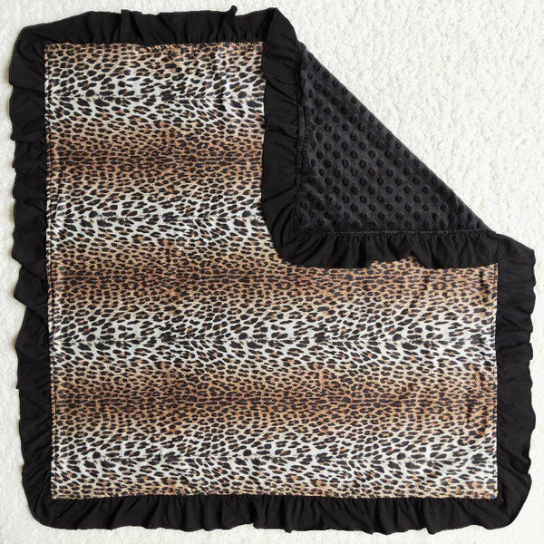6 B11-16 Leopard Baby Blanket