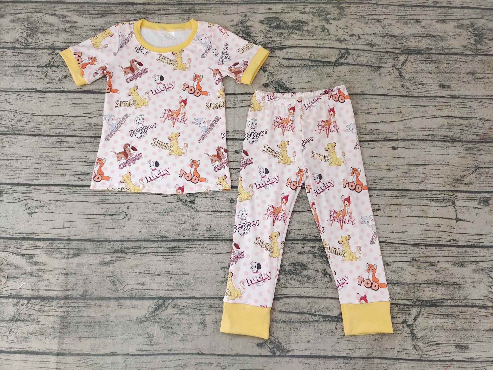 BSPO0078 Baby Boys Short Sleeve and Long Pants Sets
