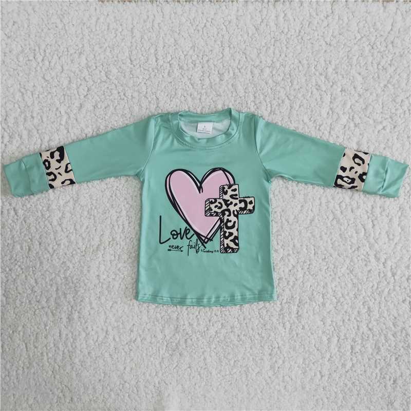6 B10-18 Easter Blue Jesus Long Sleeve