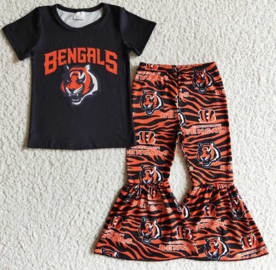 GSPO0187 children girl bengals suit