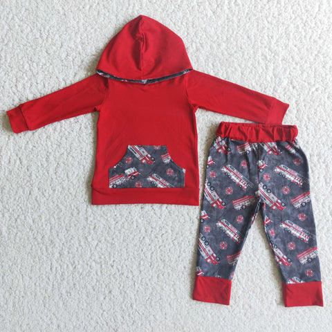 Boys Hoodies Long Sleeve and Long Pants Sets
