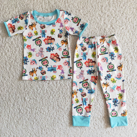 Baby Boys Short Sleeve Pajamas Sets Sleepwear