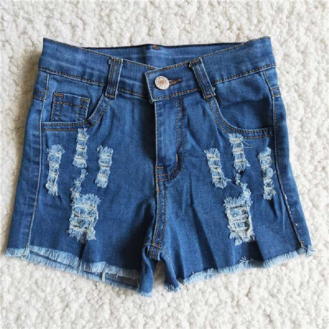 B6-2  Denim shorts