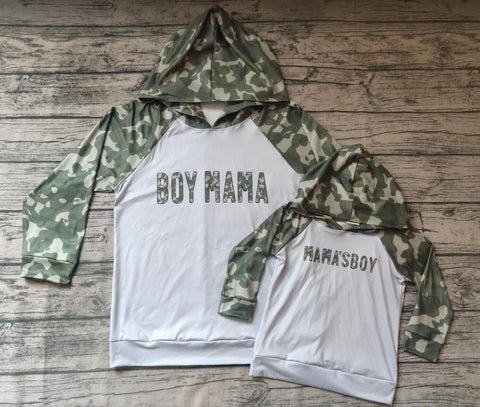 6 A30-28 6 A29-5 Match Camouflage Adult and Children Shirt Hoodies Outfits
