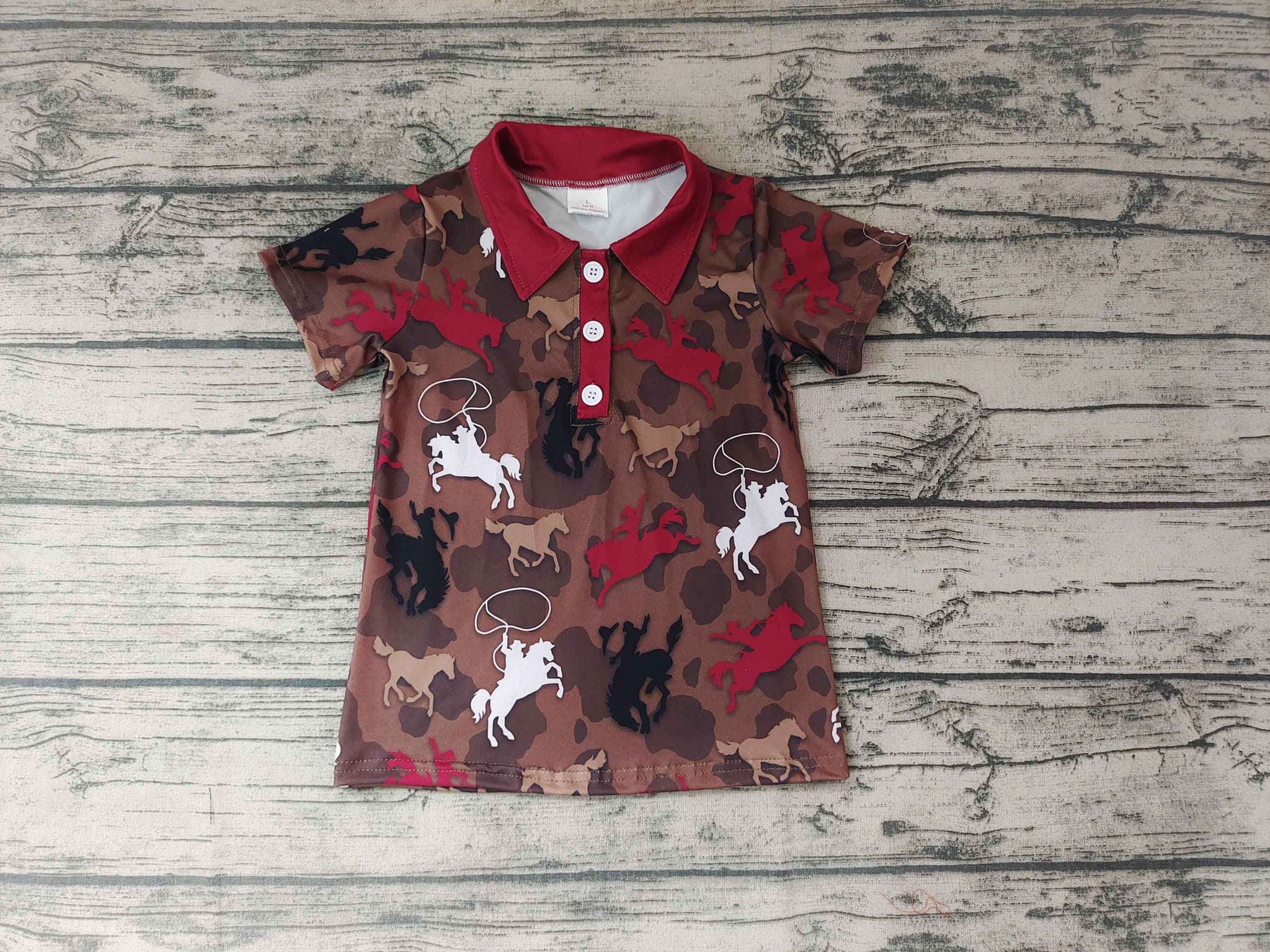 BT0162  Boys Summer Short Sleeve Shirt