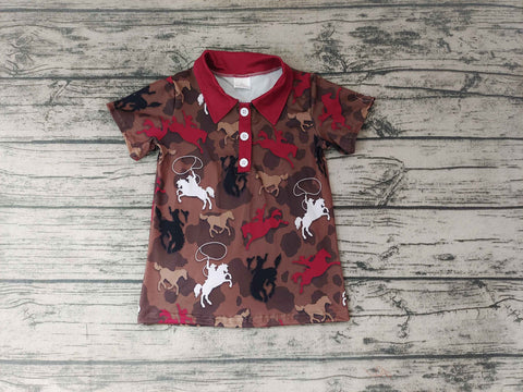 BT0162  Boys Summer Short Sleeve Shirt