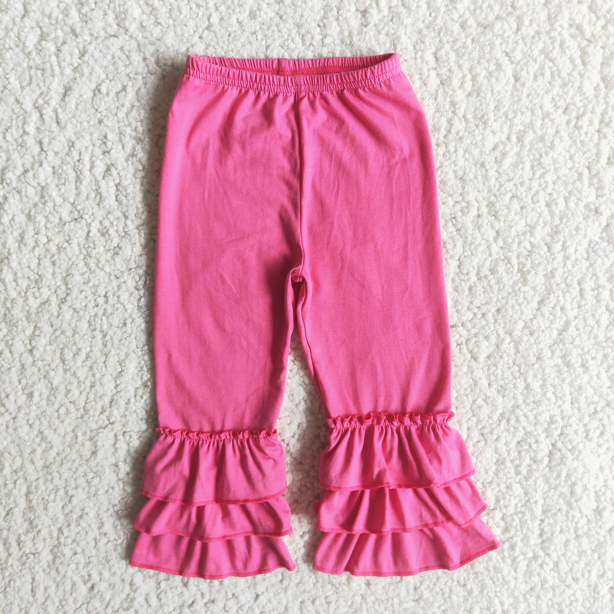 B4-12 Pink Long Ruffles Bottoms
