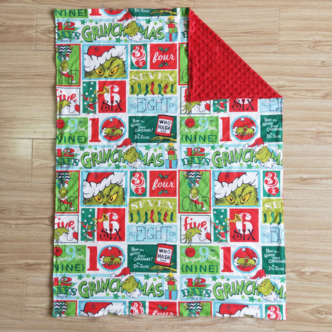 6 B6-20 Christmas Baby Blanket