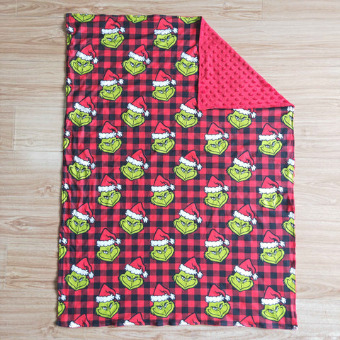6 B6-18 Christmas Baby Blanket