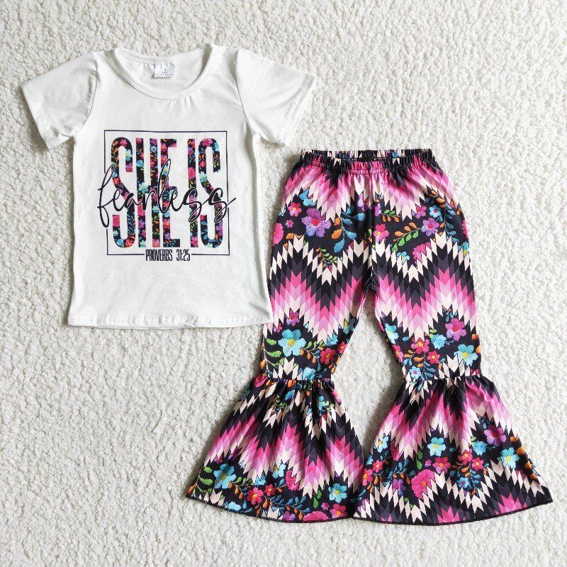 she is  girls  pants sets