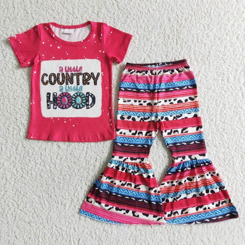 hood cow girl summer sets