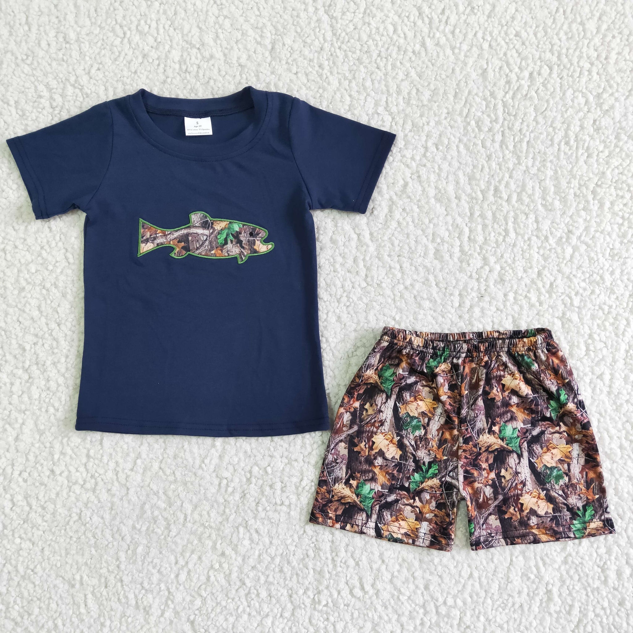 BSSO0010 summer  fish boy sets
