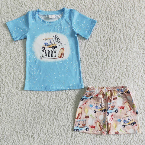 BSSO0024 Caddy  baby boy summer  sets
