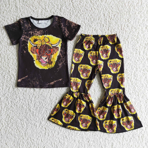 GSPO0010 hefier summer girl bell pants