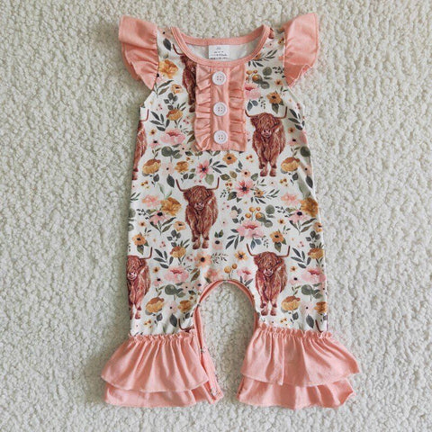 SR0010 Hefier Newborn Letter Infant Baby Girls Romber