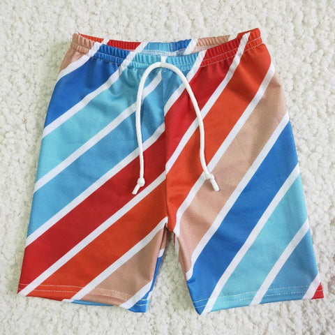 SS0005 Baby Boys Summer stripe Swimwear shorts