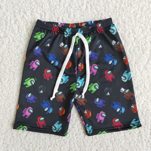 B0-14 Baby Boys Summer Black Swimwear shorts