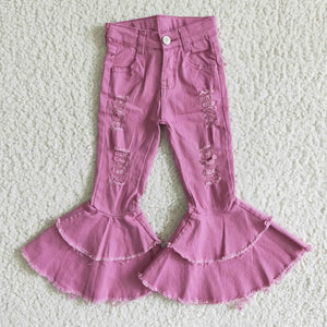 C13-11 Jeans Long Pants Bell Bottoms