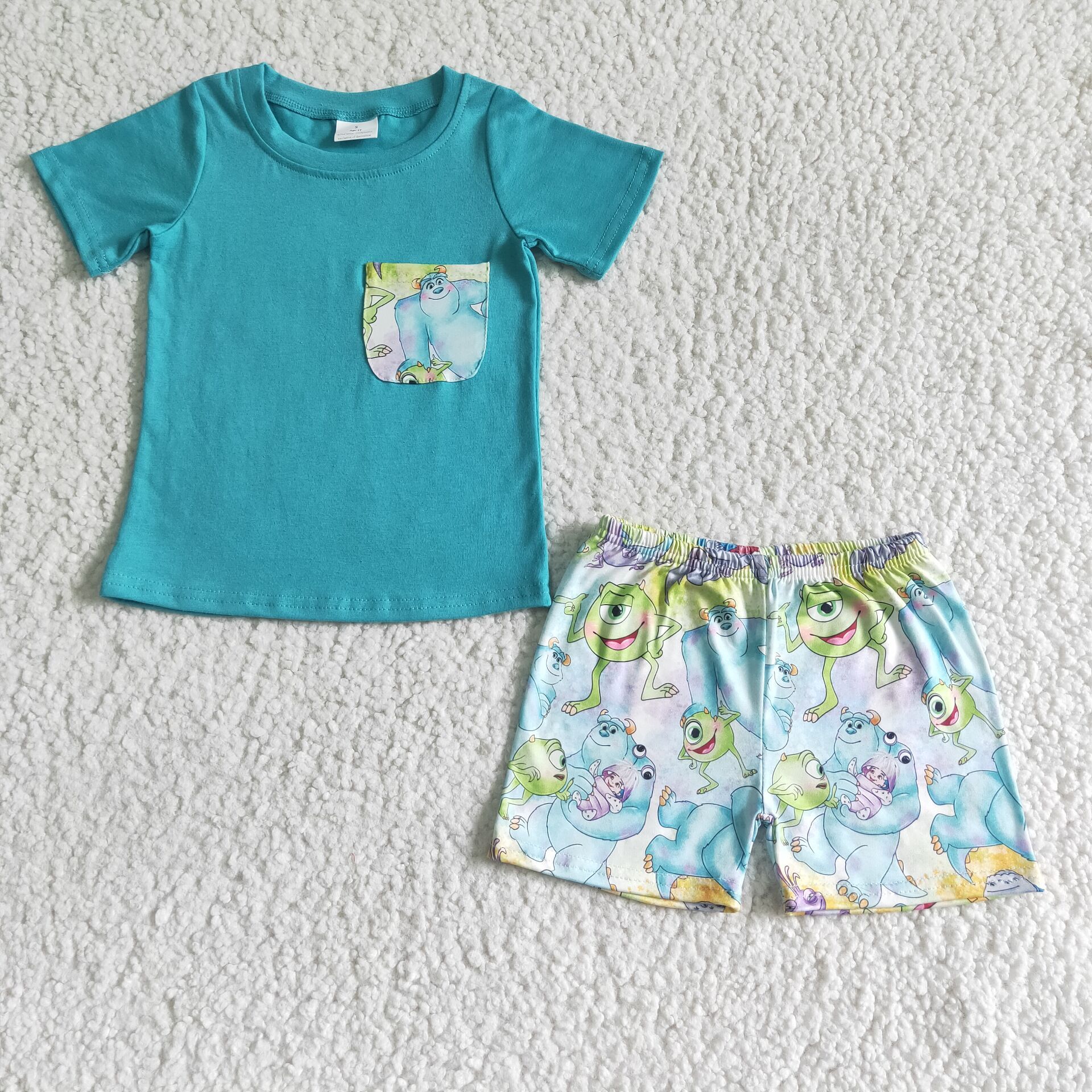BSSO0021 Baby Boys  Summer Shorts Sets
