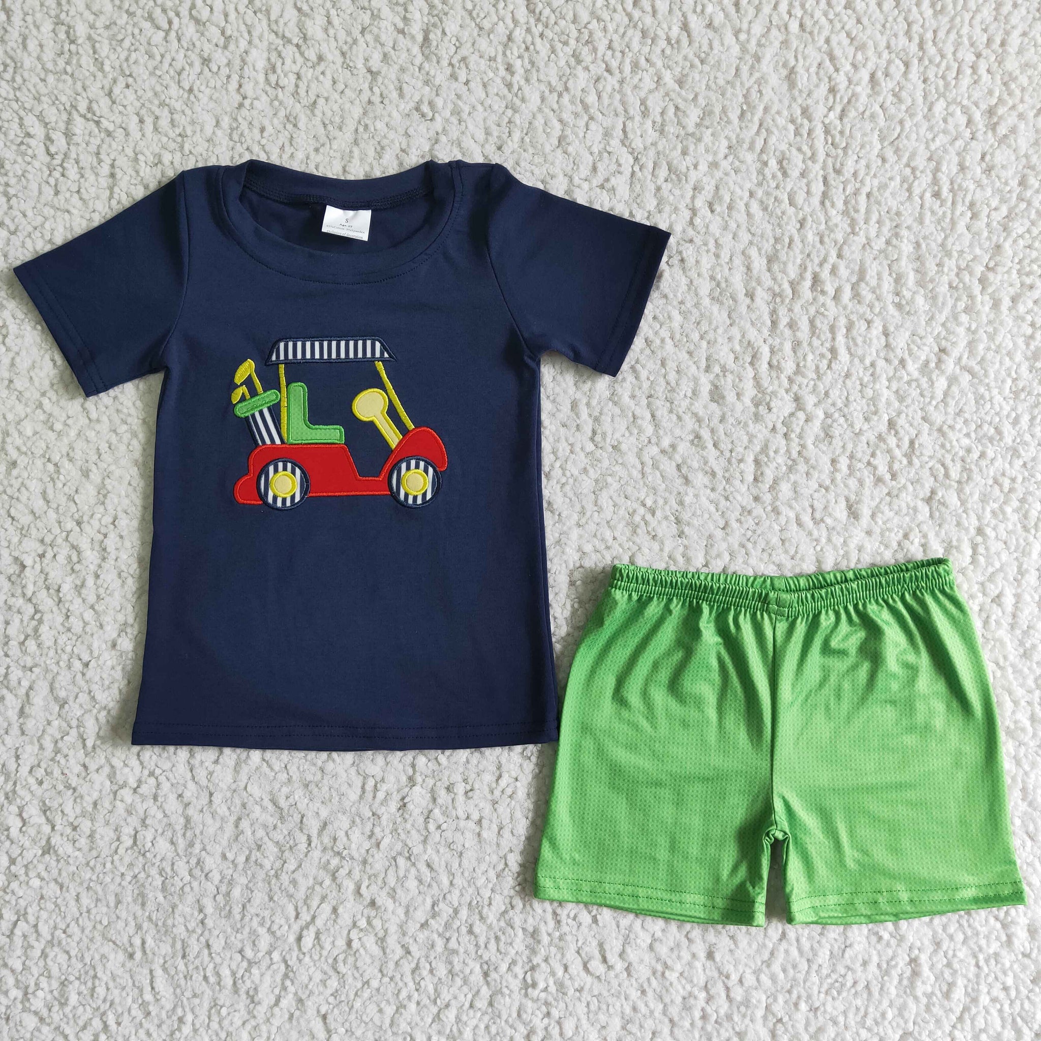 BSSO0030 Baby Boys  Summer Shorts Sets