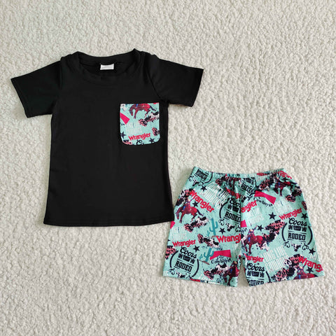BSSO0013 Baby Boys  Summer Shorts Sets