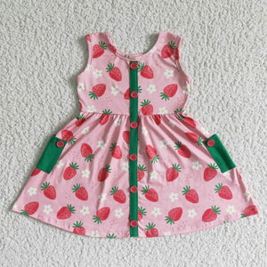 GSD0037 Baby Girls Summer Sleeve Dress