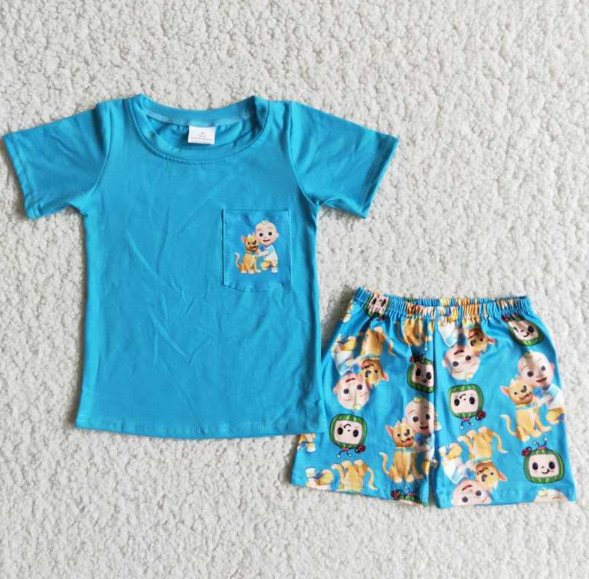 D9-26 Baby Boys  Summer Shorts Sets