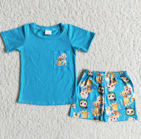 D9-26 Baby Boys  Summer Shorts Sets