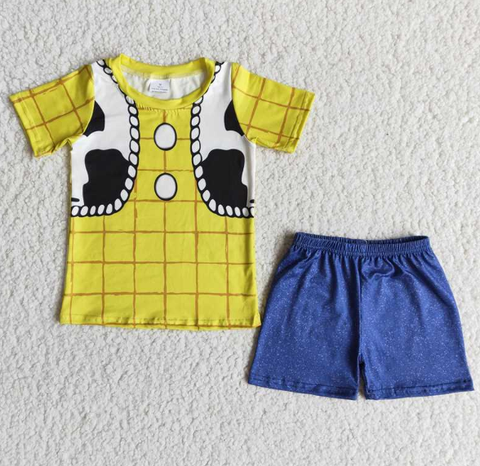 E10-30 Baby Boys Summer Shorts Sets