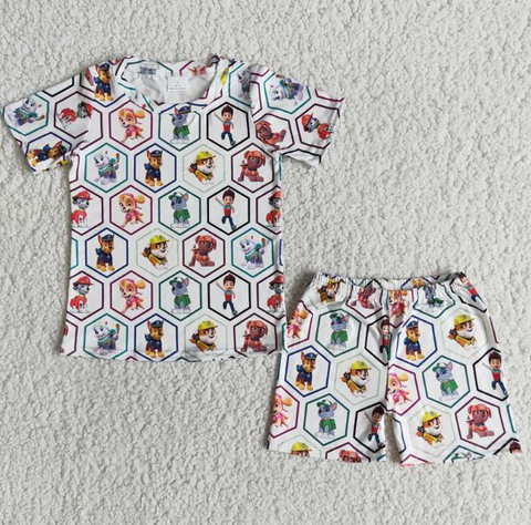 E11-16 Baby Boys Summer Shorts Sets