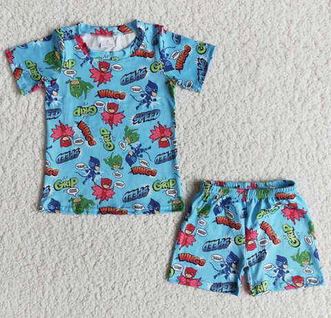 E12-5 Baby Boys Summer Shorts Sets