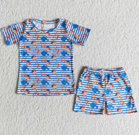 E12-13 Baby Boys Summer Shorts Sets