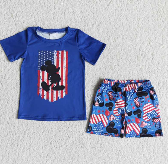 B1-13 Baby Boys Summer Shorts Sets