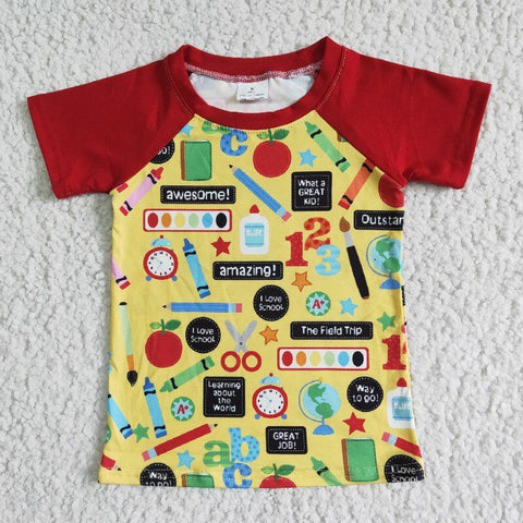 A12-17-1 Short Sleeve Boys Shirt