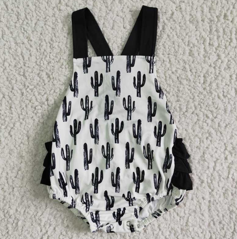 SR0016 Newborn cactus  Infant Baby Girls Romber