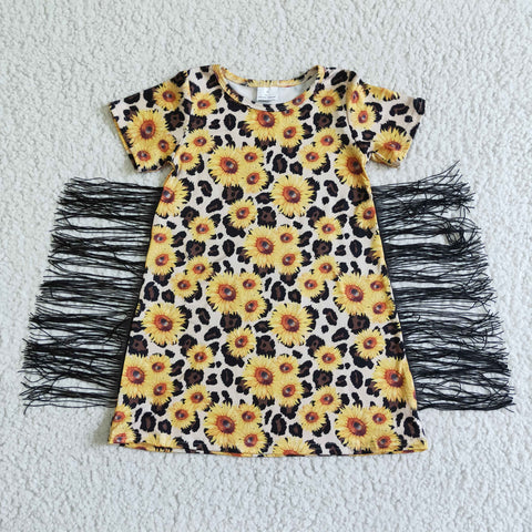 GSD0055 Baby Girls Sunflower dress