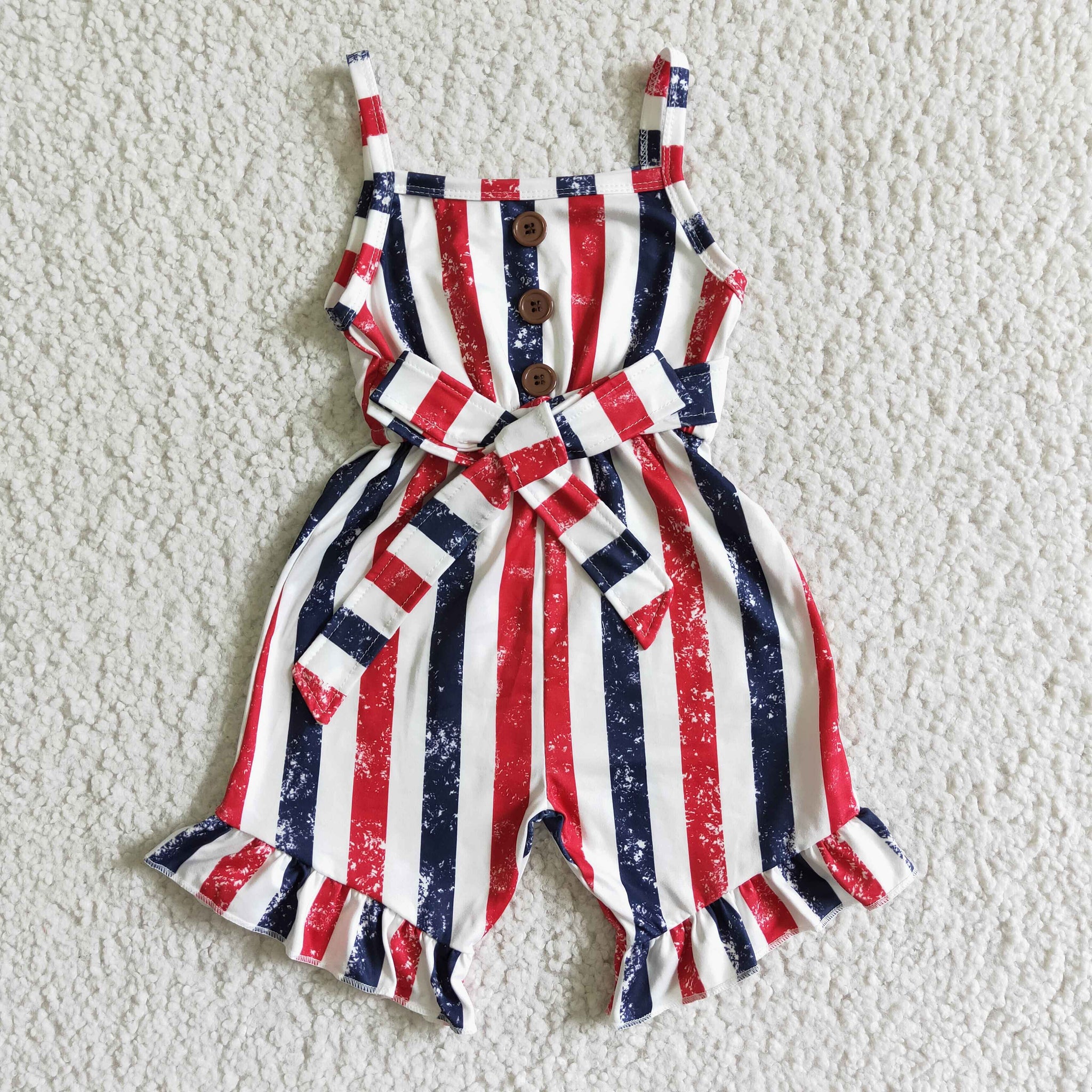 SR0032 Baby  Summer stripe  Strap Infant romber