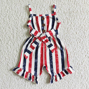 SR0032 Baby  Summer stripe  Strap Infant romber