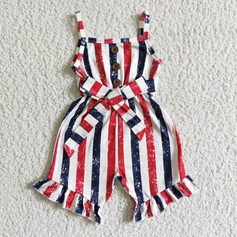 SR0032 Baby  Summer stripe  Strap Infant romber